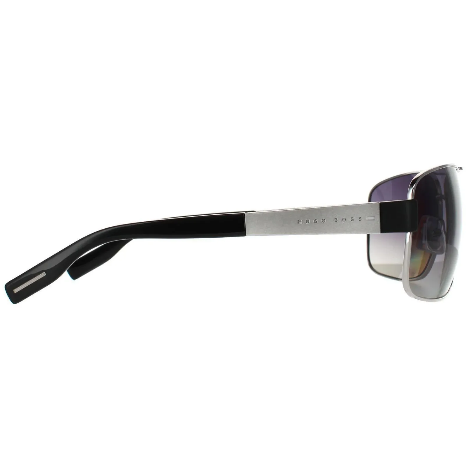 Hugo Boss Polarised|Wrap^Sunglasses 0521 OFR WJ Ruthenium Grey Gradient Polarized