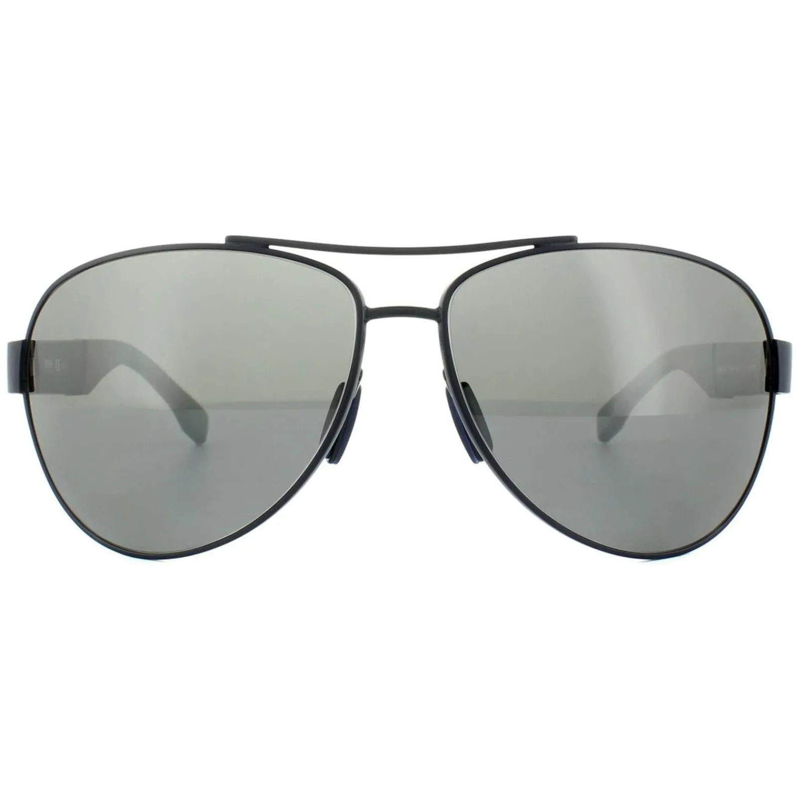 Hugo Boss Polarised^Sunglasses 0915 1XS 6H Blue Grey Silver Mirror Polarized