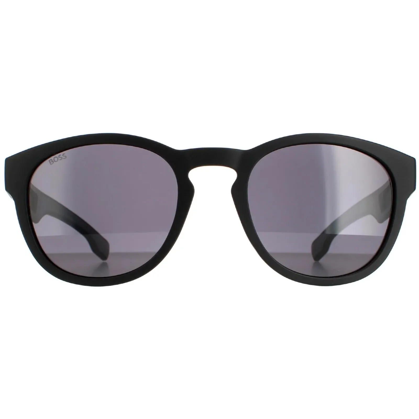 Hugo Boss Round|Hugo Boss^Sunglasses BOSS 1452/S O6W IR Matte Black Grey Grey
