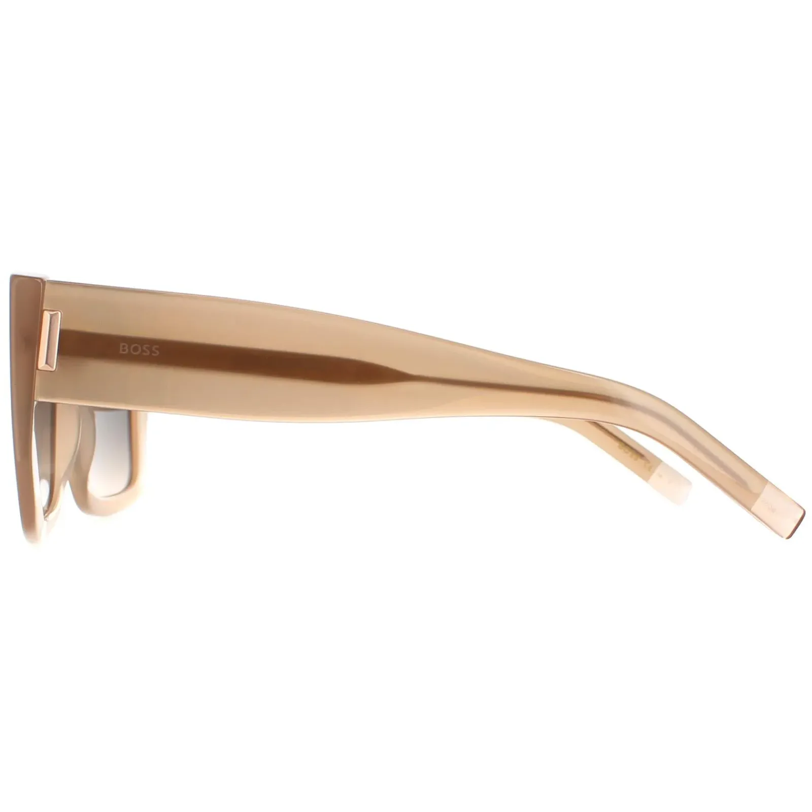 Hugo Boss Rectangle^Sunglasses BOSS 1454/S 10A PR Beige Grey Brown Gradient