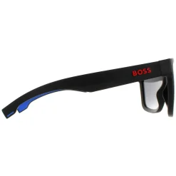 Hugo Boss Square|Hugo Boss^Sunglasses BOSS 1451/S 0VK DC Matte Black Blue Extra White S