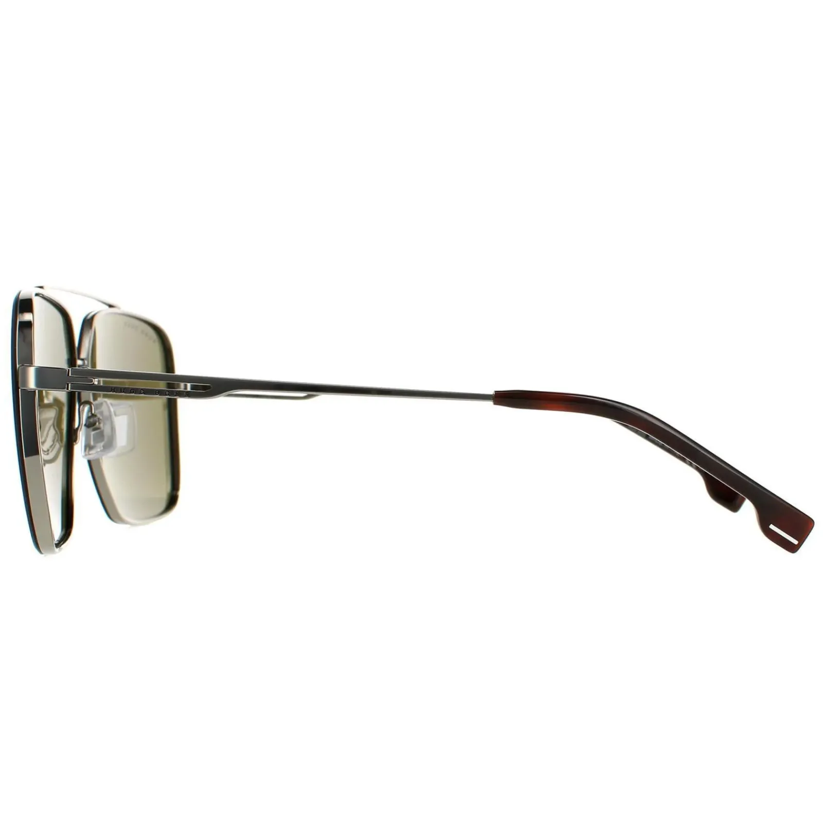 Hugo Boss Round|Hugo Boss^Sunglasses BOSS 1325/S 31Z 3U Ruthenium Havana Kaki Blue Mir
