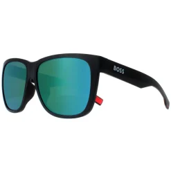 Hugo Boss Square|Hugo Boss^Sunglasses BOSS 1453/F/S BLX Matte Black Red Green Multilaye