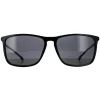 Hugo Boss Rectangle|Hugo Boss^Sunglasses BOSS 1182/S/IT 807 IR Black Grey Polarized