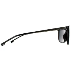 Hugo Boss Rectangle|Hugo Boss^Sunglasses BOSS 1182/S/IT 807 IR Black Grey Polarized