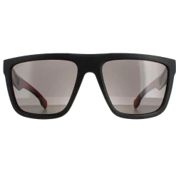 Hugo Boss Polarised|Square^Sunglasses BOSS 1451/S 003 M9 Matte Black Grey Polarized