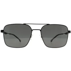 Hugo Boss Polarised|Square^Sunglasses BOSS 1695/S SVK M9 Matte Ruthenium Black Grey Pol