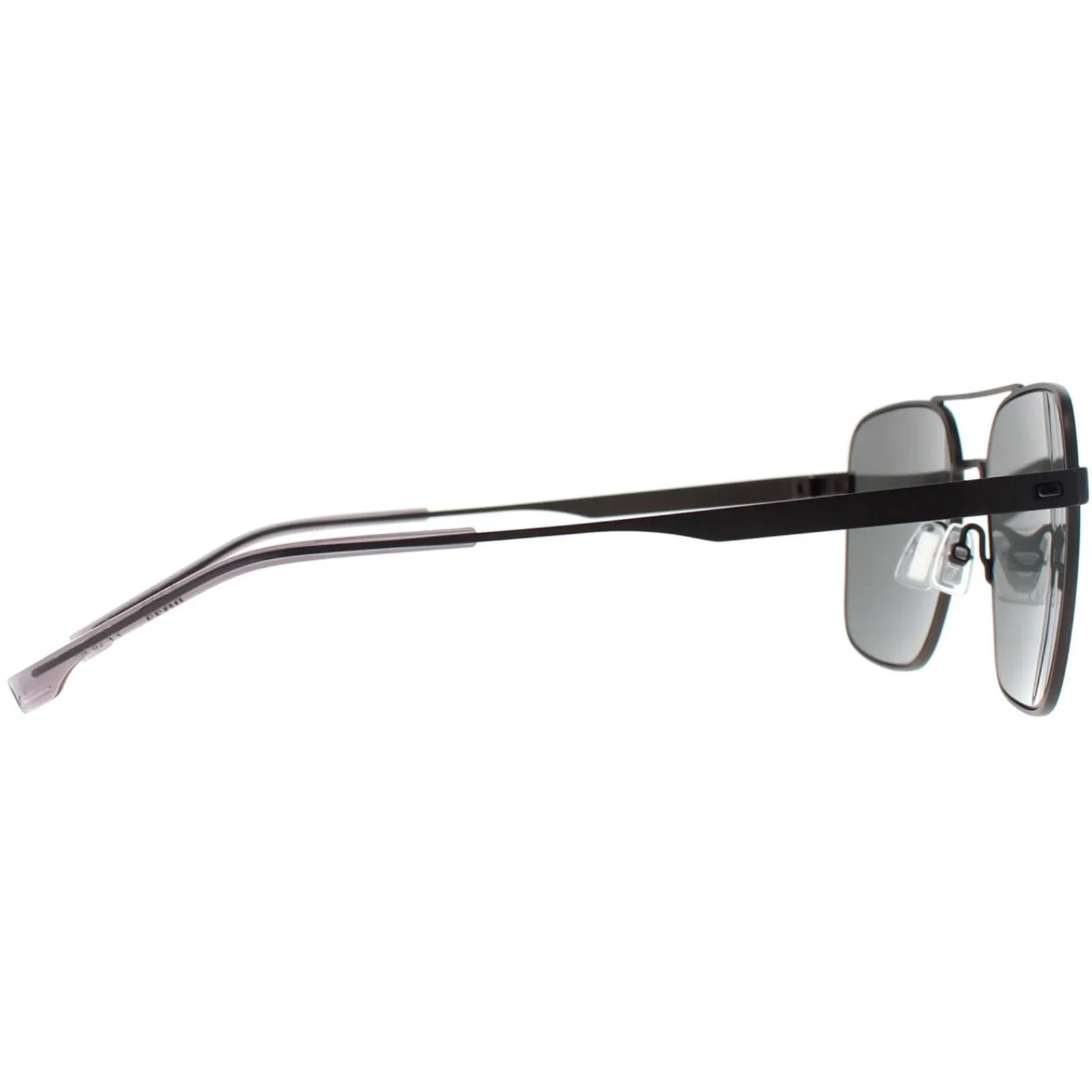 Hugo Boss Polarised|Square^Sunglasses BOSS 1695/S SVK M9 Matte Ruthenium Black Grey Pol