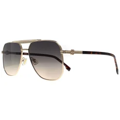 Hugo Boss Aviator|Hugo Boss^Sunglasses BOSS 1743/S 06J C9 Gold Havana Grey Brown Gradien
