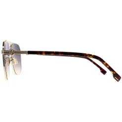 Hugo Boss Aviator|Hugo Boss^Sunglasses BOSS 1743/S 06J C9 Gold Havana Grey Brown Gradien