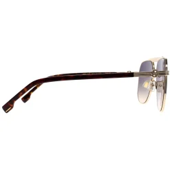Hugo Boss Aviator|Hugo Boss^Sunglasses BOSS 1743/S 06J C9 Gold Havana Grey Brown Gradien
