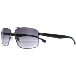 Hugo Boss Aviator|Hugo Boss^Sunglasses BOSS 1580/S V84 1L Ruthenium Blue Blue