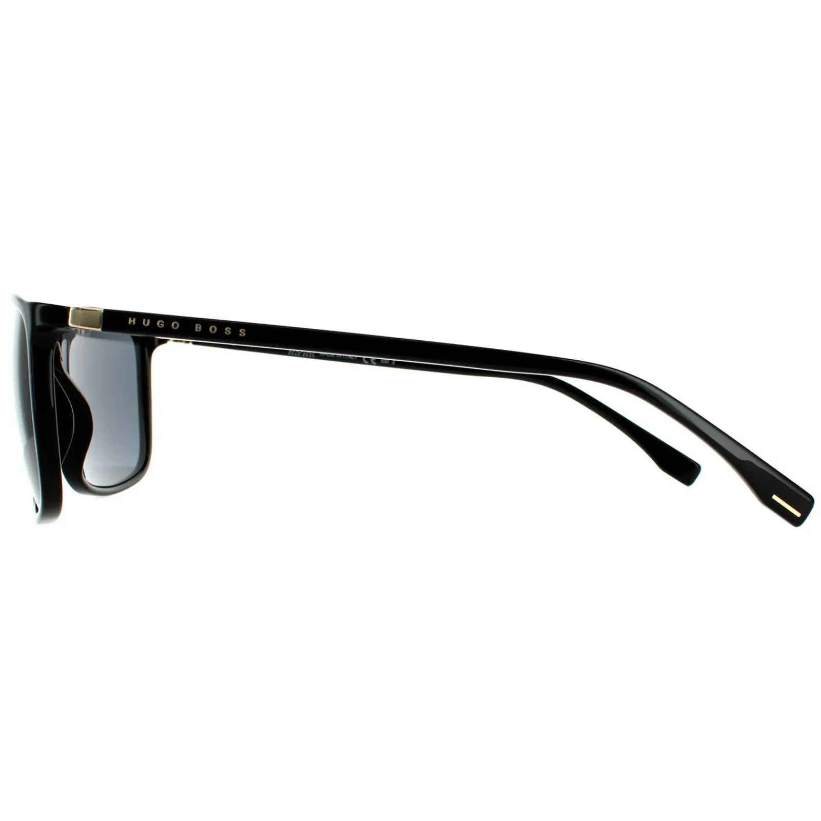 Hugo Boss Square|Hugo Boss^Sunglasses BOSS 0665/S/IT 2M2 IR Black Gold Grey