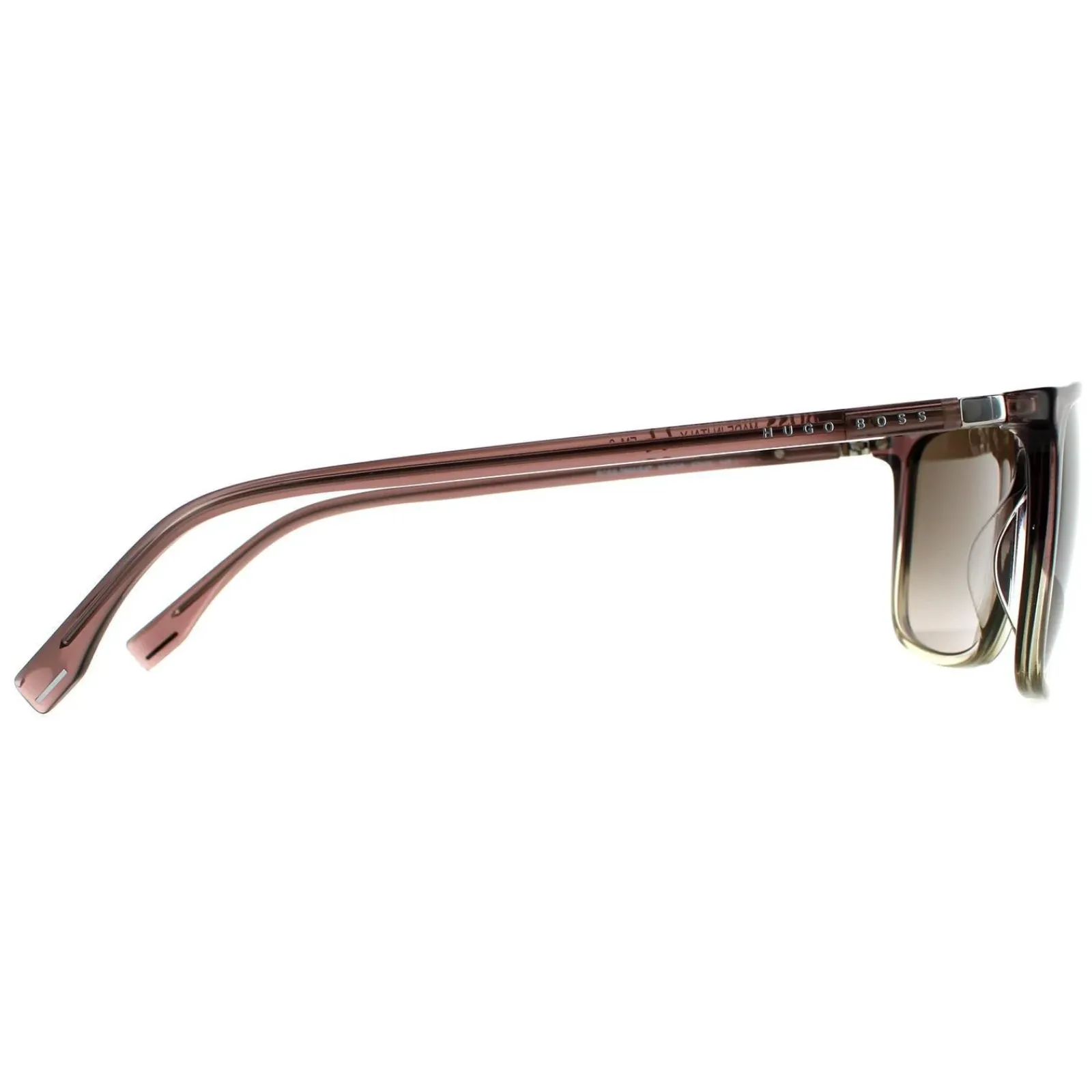 Hugo Boss Square|Hugo Boss^Sunglasses BOSS 0665/S/IT NUX HA Brown Grey Brown Gradient