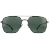Hugo Boss Aviator|Hugo Boss^Sunglasses BOSS 1045/S/IT SVK QT Matte Ruthenium Green