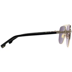 Hugo Boss Aviator|Hugo Boss^Sunglasses BOSS 1743/S RHL 2K Gold Black Grey Anti Reflectiv
