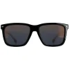 Hugo Boss Square|Hugo Boss^Sunglasses BOSS 1317/S 807 K1 Black Brown Gold Mirrored