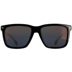 Hugo Boss Square|Hugo Boss^Sunglasses BOSS 1317/S 807 K1 Black Brown Gold Mirrored