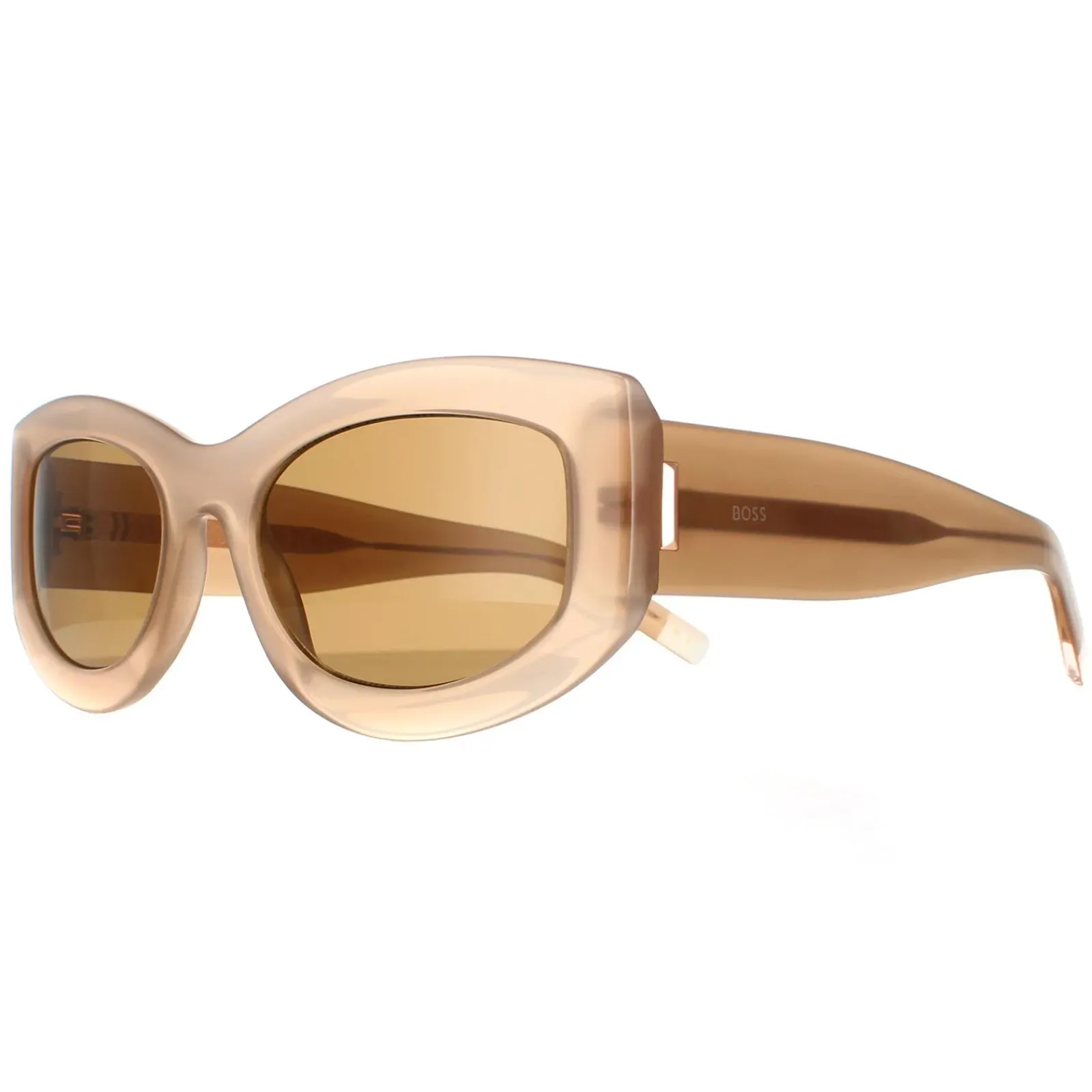 Hugo Boss Butterfly^Sunglasses BOSS 1455/S 10A BS Clear Brown Brown