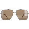 Hugo Boss Round|Hugo Boss^Sunglasses BOSS 1325/S 6C5 70 Brown Horn Ruthenium Brown