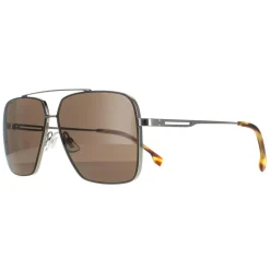 Hugo Boss Round|Hugo Boss^Sunglasses BOSS 1325/S 6C5 70 Brown Horn Ruthenium Brown