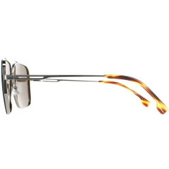 Hugo Boss Round|Hugo Boss^Sunglasses BOSS 1325/S 6C5 70 Brown Horn Ruthenium Brown