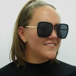 Hugo Boss Square^Sunglasses BOSS 1208/S RHL IR Gold Black Grey