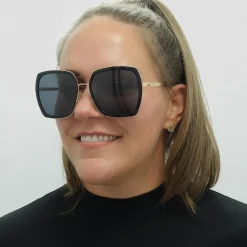 Hugo Boss Square^Sunglasses BOSS 1208/S RHL IR Gold Black Grey