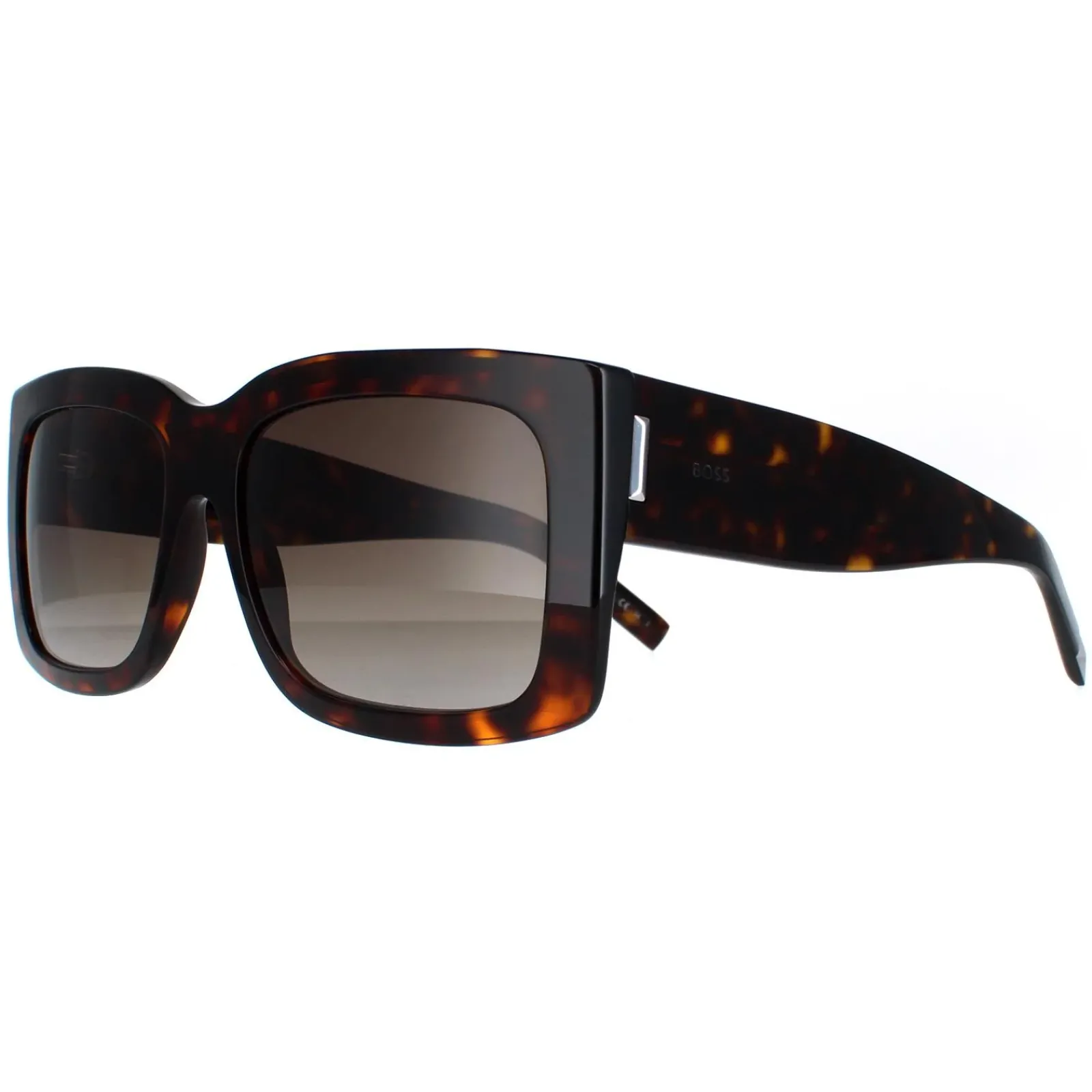 Hugo Boss Rectangle^Sunglasses BOSS 1454/S 086 HA Havana Brown Gradient