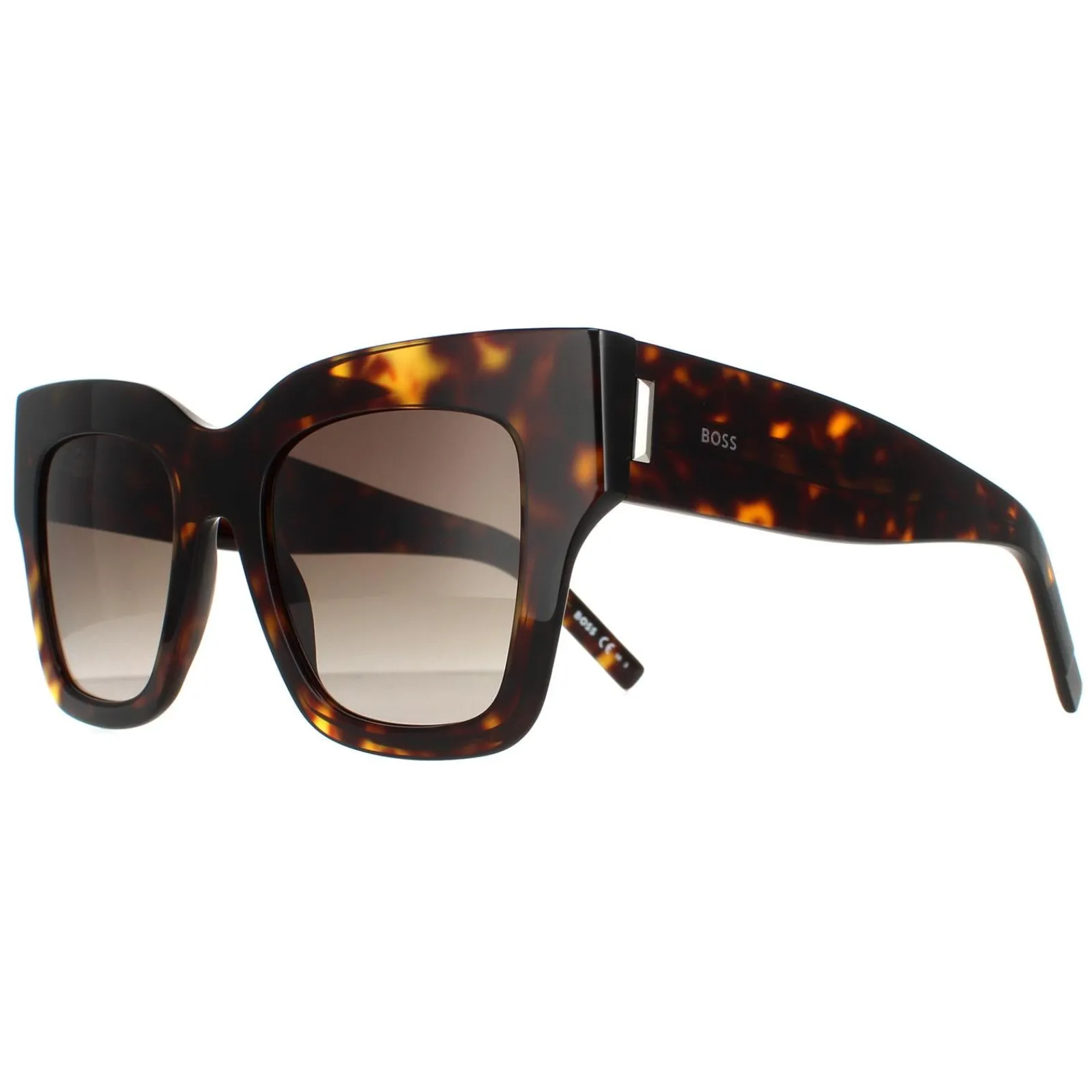 Hugo Boss Square^Sunglasses BOSS 1386/S 086 HA Havana Brown Gradient