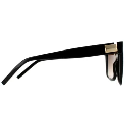 Hugo Boss Square^Sunglasses BOSS 1153/S 807 HA Shiny Black Brown Gradient