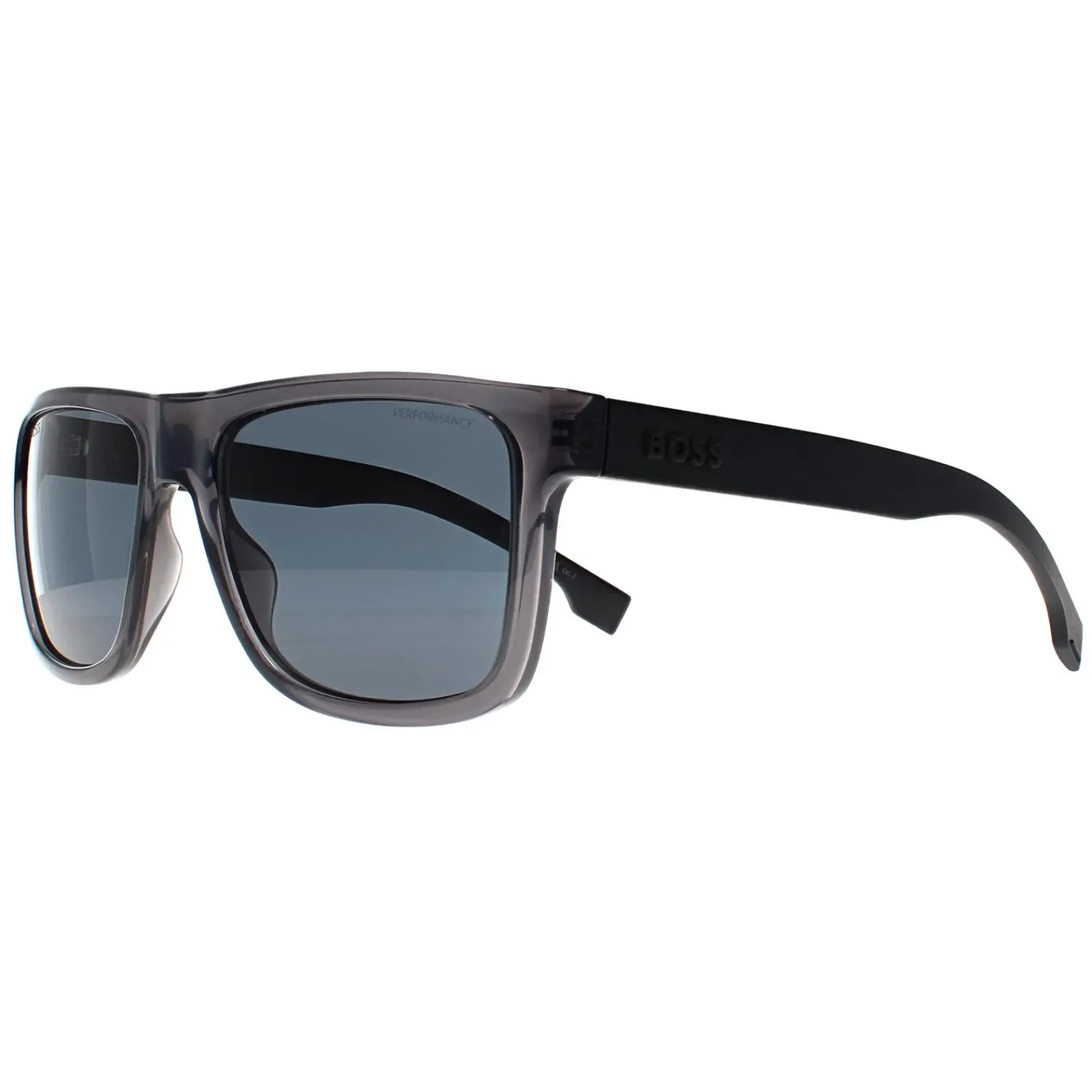 Hugo Boss Rectangle|Hugo Boss^Sunglasses BOSS 1647/S R6S Z8 Grey Black Grey High Contrast