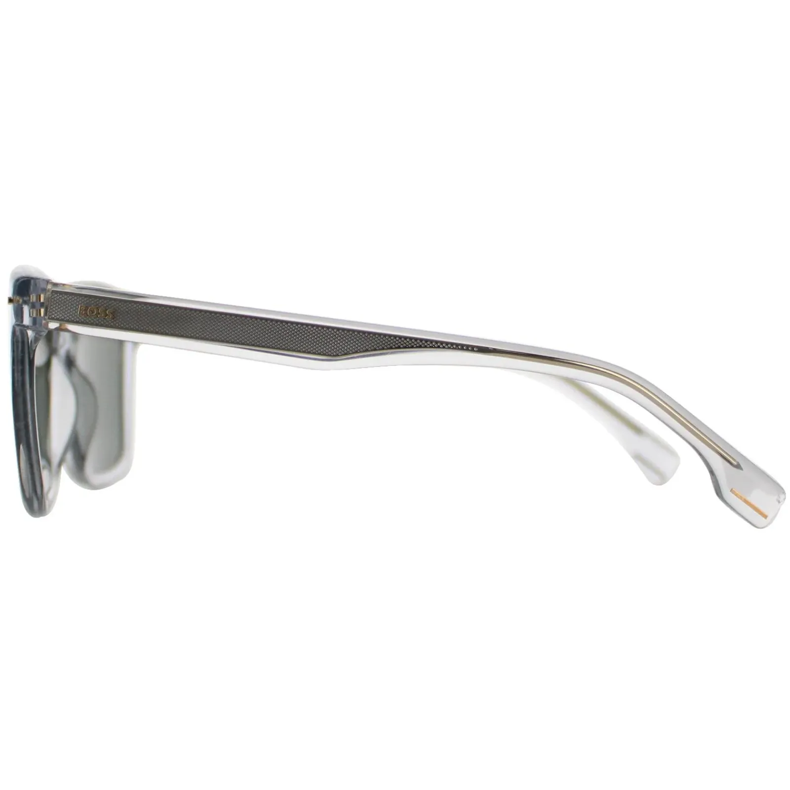 Hugo Boss Square|Hugo Boss^Sunglasses BOSS 1317/S KB7 CW Transparent Grey Green Gold Mi