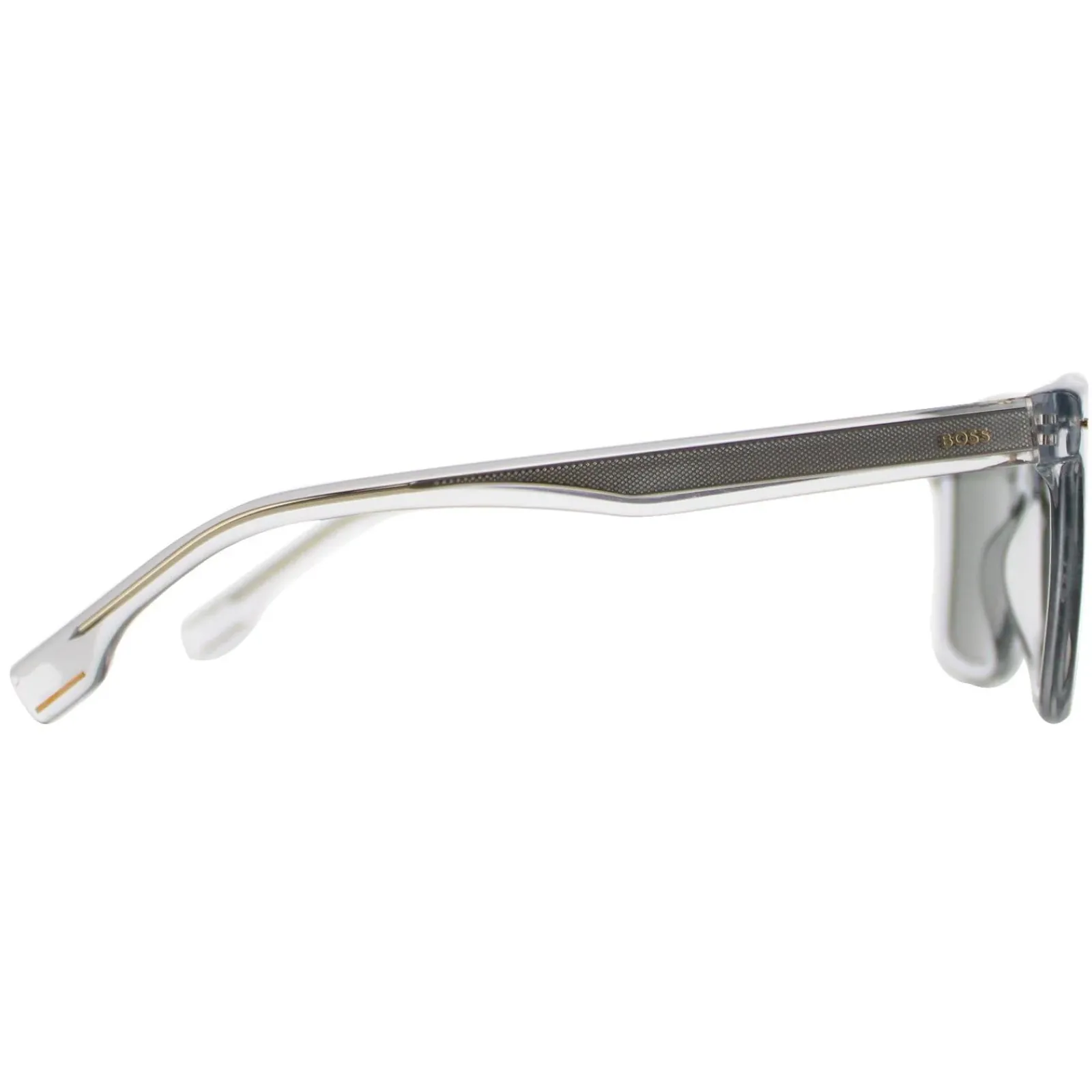 Hugo Boss Square|Hugo Boss^Sunglasses BOSS 1317/S KB7 CW Transparent Grey Green Gold Mi