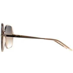 Hugo Boss Square^Sunglasses BOSS 1660/S 84A PR Transparent Beige Gold Grey Br