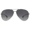 Hugo Boss Polarised|Rectangle^Sunglasses BOSS 1241/S R80 WJ Matte Dark Ruthenium Grey Grad