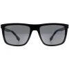 Hugo Boss Polarised|Rectangle^Sunglasses BOSS 1699/S 807 M9 Black Grey Polarized