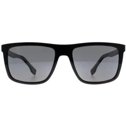 Hugo Boss Polarised|Rectangle^Sunglasses BOSS 1699/S 807 M9 Black Grey Polarized