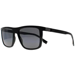 Hugo Boss Polarised|Rectangle^Sunglasses BOSS 1699/S 807 M9 Black Grey Polarized