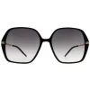 Hugo Boss Square^Sunglasses BOSS 1660/S 2M2 9O Black Gold Grey Gradient