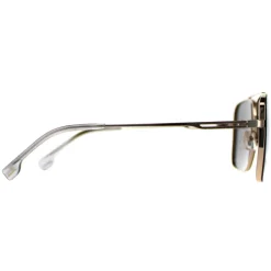 Hugo Boss Aviator|Hugo Boss^Sunglasses BOSS 1325/S J5G UE Gold Grey Ivory Mirror