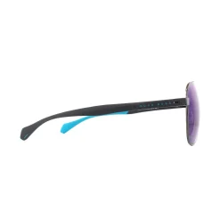 Hugo Boss Aviator|Hugo Boss^Sunglasses BOSS 1077/S V81 Z9 Dark Ruthenium & Black Green M