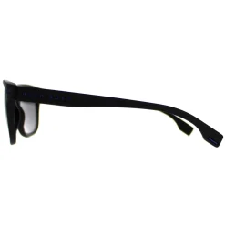 Hugo Boss Polarised|Rectangle^Sunglasses BOSS 1322/S 0VK M9 Matte Black Blue Grey Polarize
