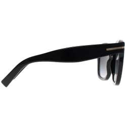 Hugo Boss Square^Sunglasses BOSS 1731/S 807 9O Shiny Black Grey Gradient with