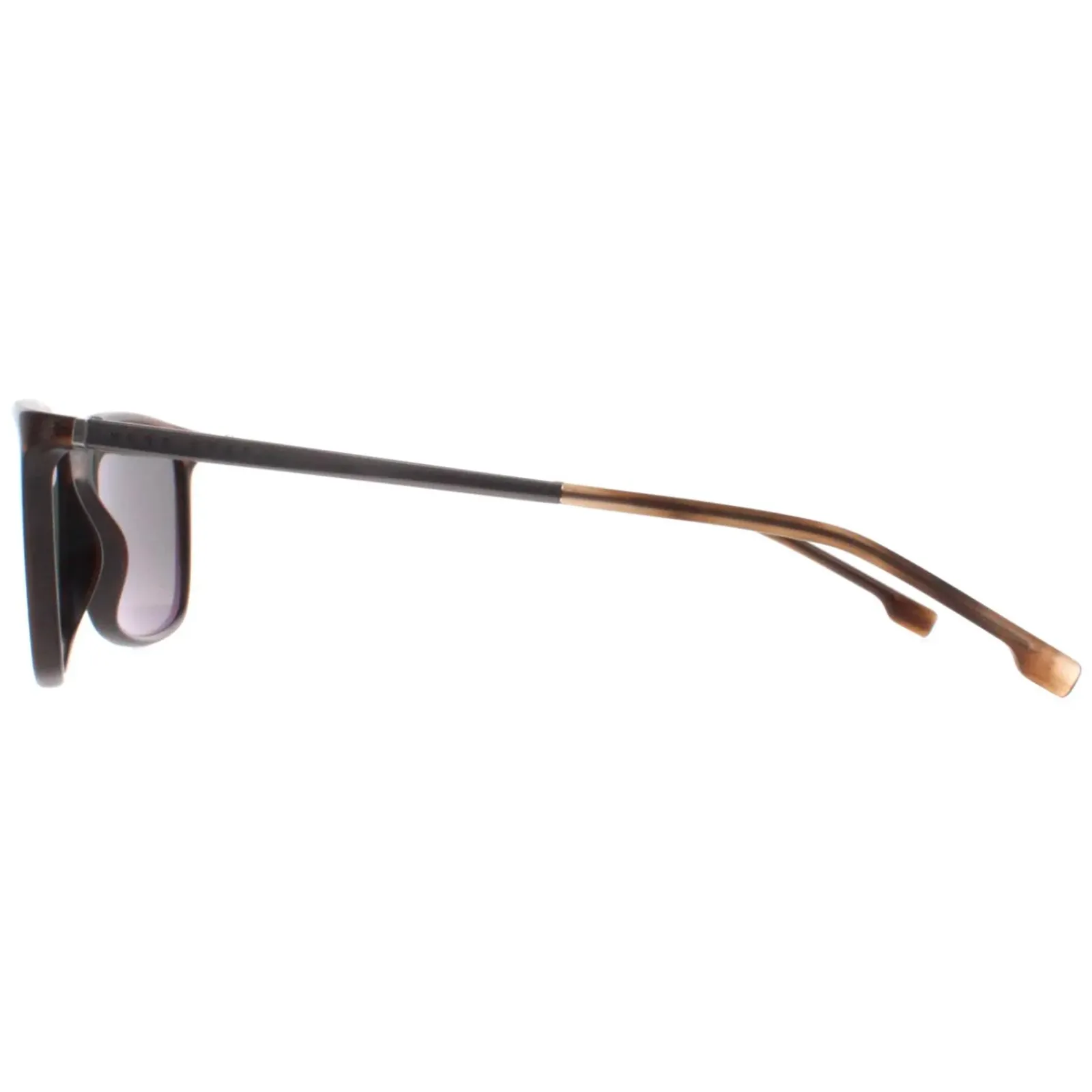 Hugo Boss Rectangle|Hugo Boss^Sunglasses BOSS 1185/S 09Q Transparent Brown Green