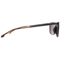 Hugo Boss Rectangle|Hugo Boss^Sunglasses BOSS 1185/S 09Q Transparent Brown Green