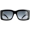 Hugo Boss Rectangle^Sunglasses BOSS 1454/S 807 9O Black Dark Grey Gradient