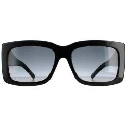 Hugo Boss Rectangle^Sunglasses BOSS 1454/S 807 9O Black Dark Grey Gradient