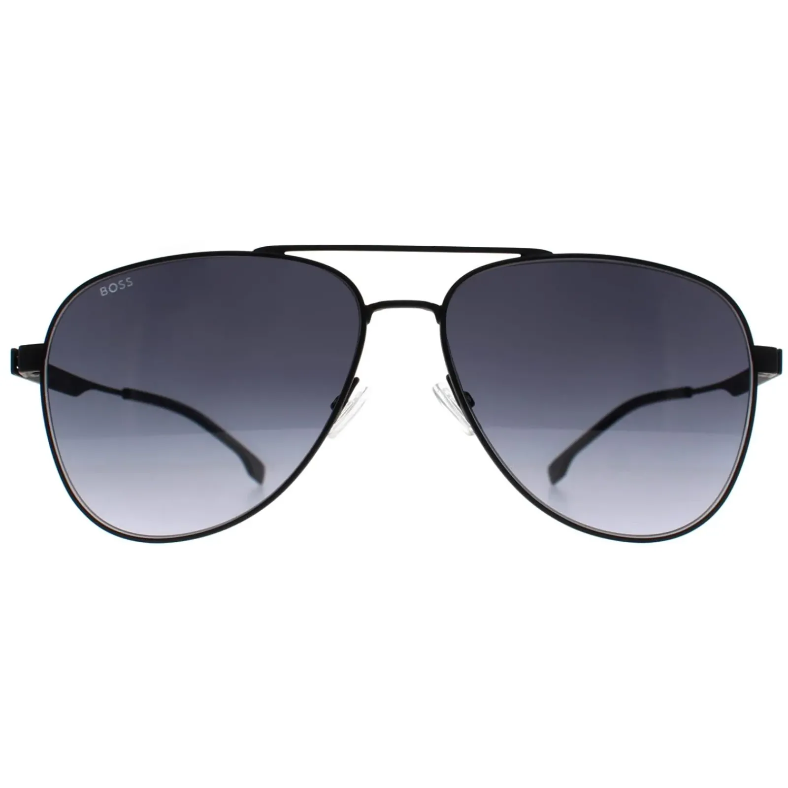 Hugo Boss Aviator|Hugo Boss^Sunglasses BOSS 1641/S 003 9O Matte Black Dark Grey Gradient