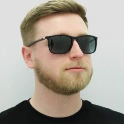 Hugo Boss Square|Hugo Boss^Sunglasses BOSS 0665/S/IT 807 9O Black Dark Grey Gradient